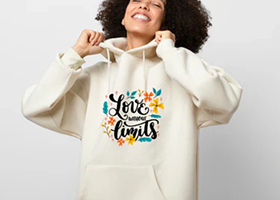 DTF принт на худі