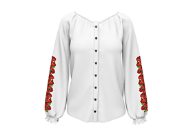 DTF принт на вишиванці